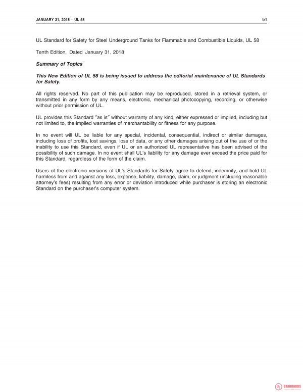 UL 58 PDF UL 58 PDF